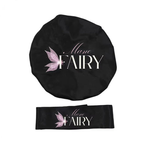 Satin Bonnet & Edge Band Set